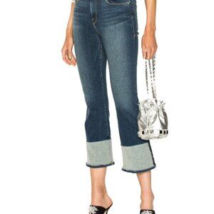 FRAME DENIM Le Crop Mini Bootcut Clifton Stretch EUC Size 28